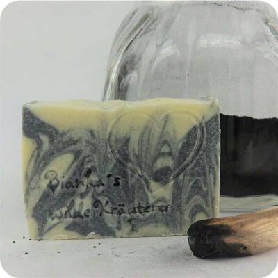 Black Beauty Care Soap | with brine and activated carbon