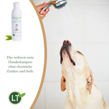 Shampoing Chien BLANC | Biologique | soin doux pour fourrure blanche sans produits chimiques ni savon 3