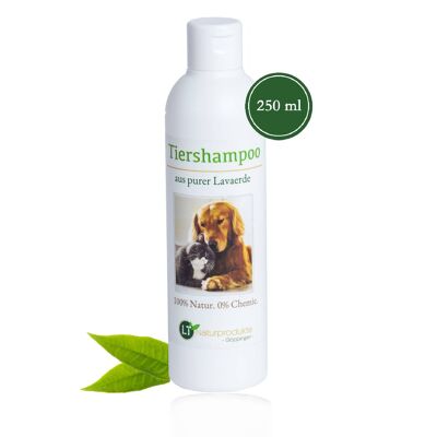 Organic pet shampoo, chemical and soap free