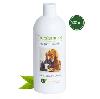 Shampoing bio pour animaux de compagnie, sans produits chimiques ni savon I 1