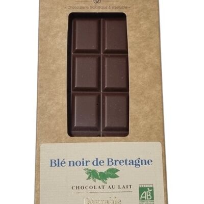 Chocolat lait Blé Noir de Bretagne