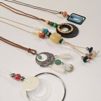 Varied mix of necklaces