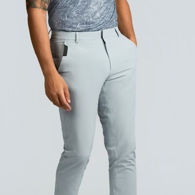 Pantalon chino gris Sidra