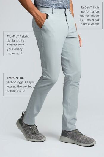 Pantalon chino gris Sidra 2