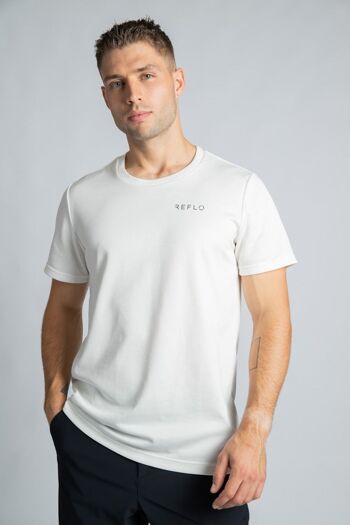T-shirt blanc Luga 1