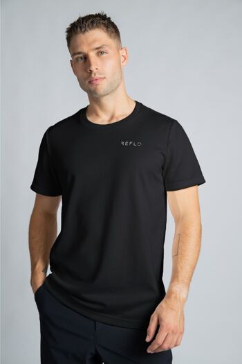 T-shirt noir Luga 1