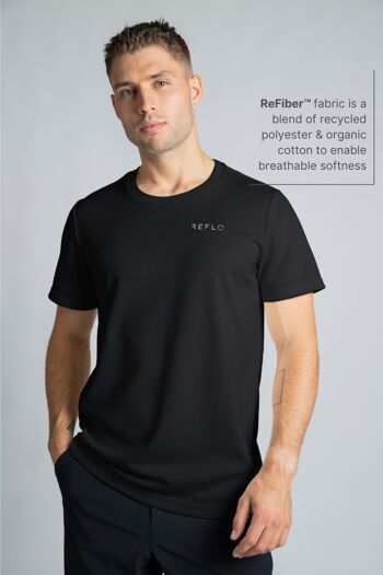 T-shirt noir Luga 2
