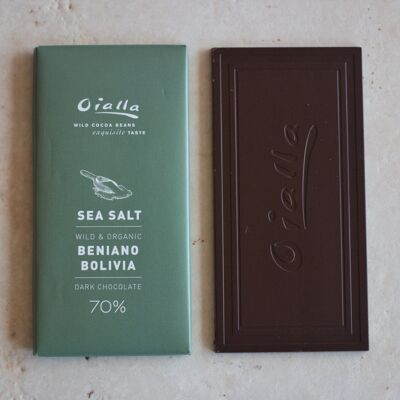 70% Oialla Chokolade med Havsalt
