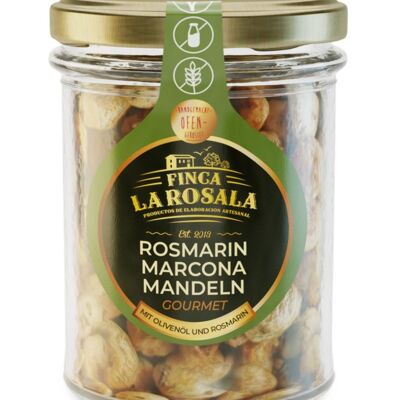 GLAS 90g MANDEL MARCONA ROSMARIN GOURMET