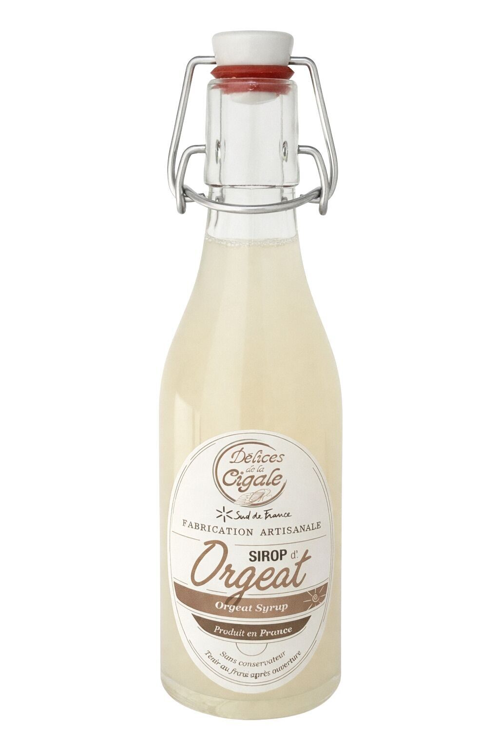 Orgeat Artisanal Syrup 25 cl - Made in the south of France