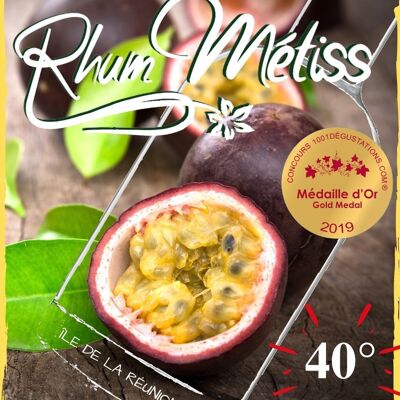 Rhum arrangé Métiss Fruit de la Passion 40°