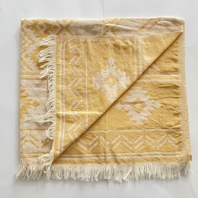 Peshtemal | Hammam towel | double sided | Yellow