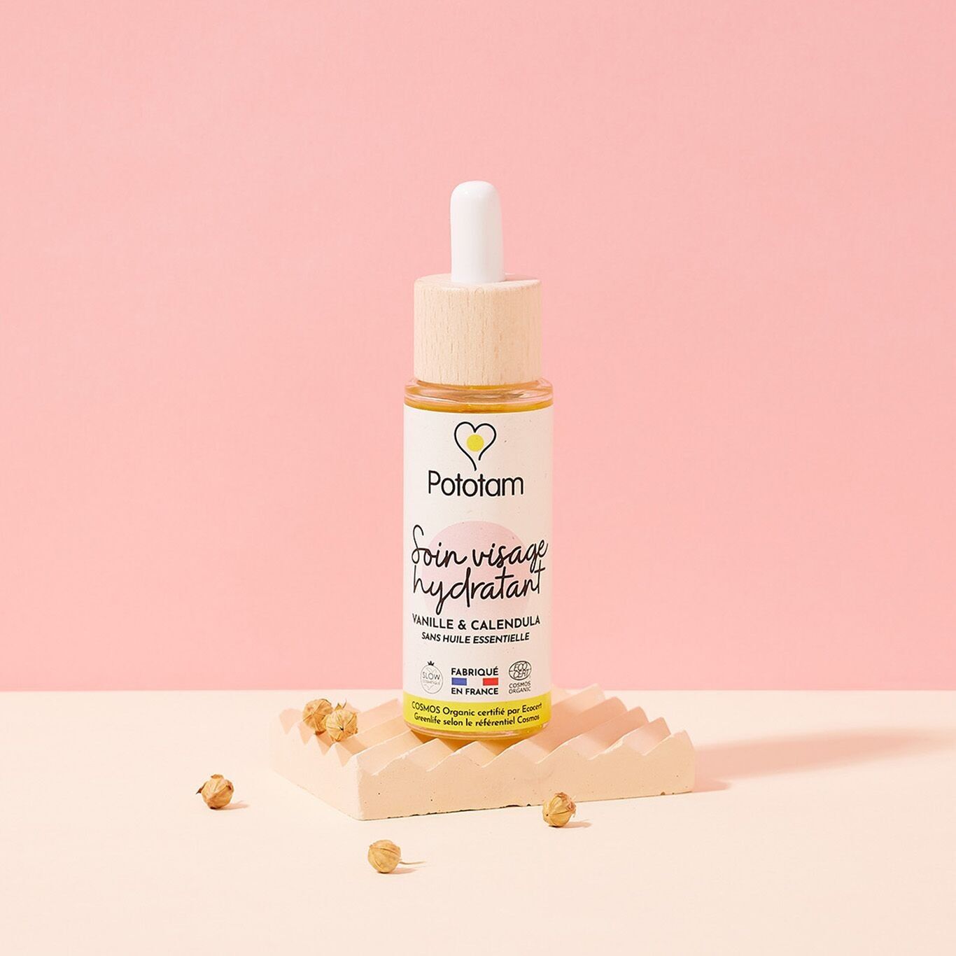 Hidratante facial - Vainilla y Caléndula