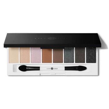 Palette d'ombres à paupières Lily Lolo - Fumée et miroirs 1