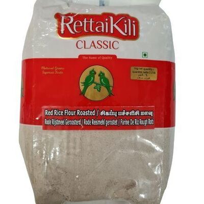 TWIN PARROT RED RICE FLOUR (ROASTED) - 1Kg