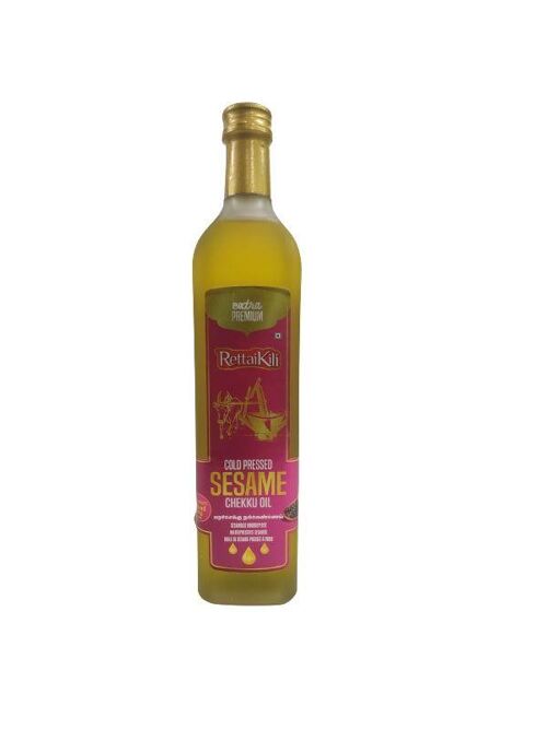 TWIN PARROT COLD PRESSED SESAME/GINGELLY OIL - 750ml