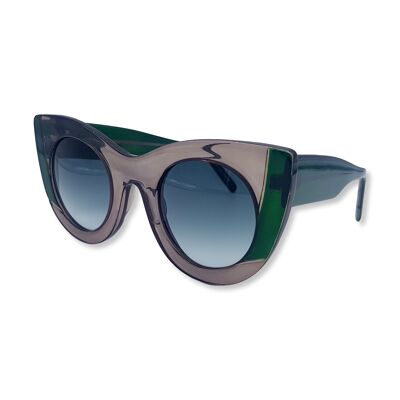 Gustavo Eyewear - G48 - Translucent Green / Translucent Gray
