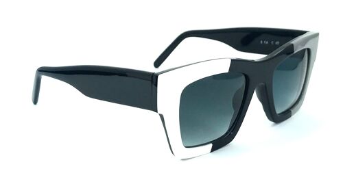 Gustavo Eyewear - G64 - WHITE - BLACK - GRAY