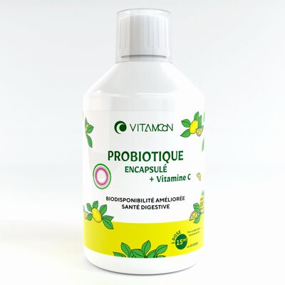 Liquid encapsulated probiotic