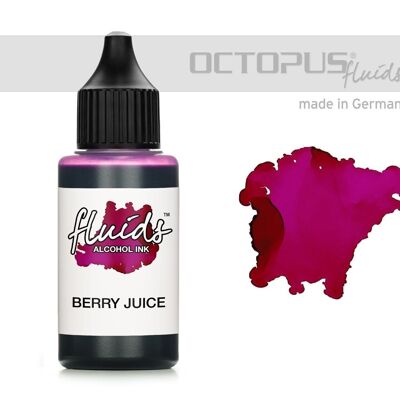 Fluids Alcohol Ink BERRY JUICE, encre à alcool pour art fluide