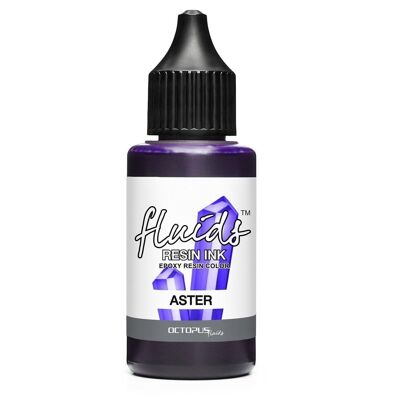 Fluids Resin Ink ASTER, Alcohol Ink for epoxy & UV resin