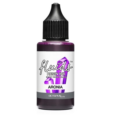 Fluids Resin Ink ARONIA, Alcohol Ink for epoxy & UV resin
