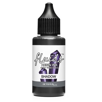 Fluids Resin Ink SHADOW, Alcohol Ink for epoxy & UV resin