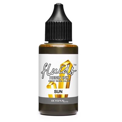 Fluides Résine Encre SUN, Encre à alcool pour résine époxy & UV