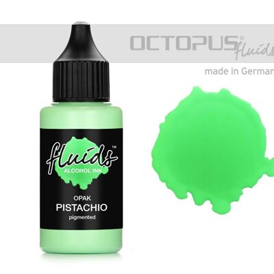 Fluids Alcohol Ink OPAK PISTACHO, tinta para arte fluido