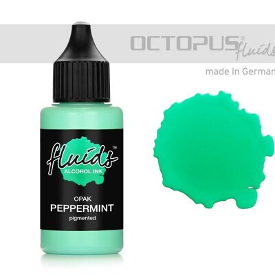 Fluids Alcohol Ink OPAK PEPPERMINT, encre pour art fluide