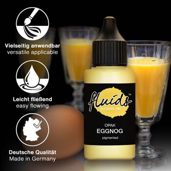 Fluids Alcohol Ink OPAK EGGNOG, encre pour art fluide 2