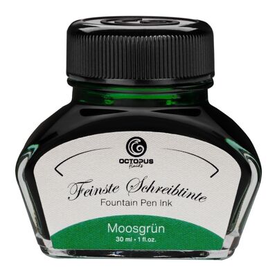 Tinta de escritura verde musgo 30 ml