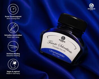 Encre à écrire bleu outremer 30 ml 2