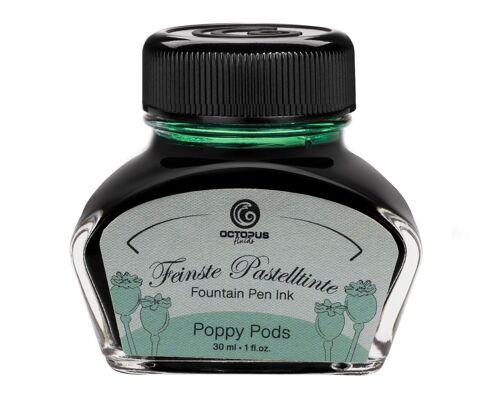Füllhaltertinte Pastell Mint "Poppy Pods" 30 ml