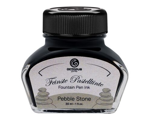 Füllhaltertinte Pastell Grau "Pebble Stone" 30 ml