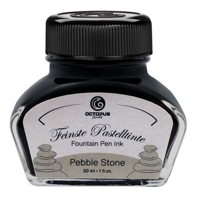 Füllhaltertinte Pastell Grau "Pebble Stone" 30 ml