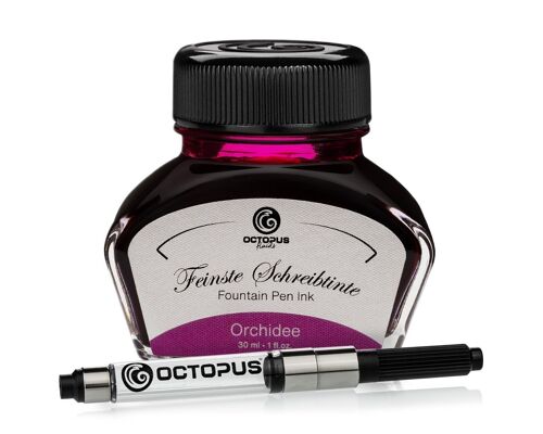 Schreibtinte Orchidee 30 ml mit Konverter