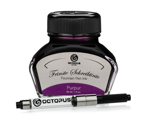 Schreibtinte Purpur 30 ml mit Konverter
