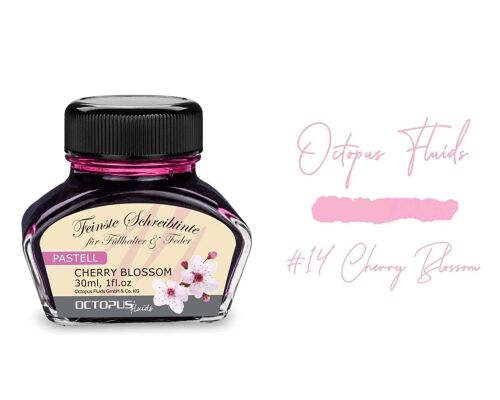 Schreibtinte Pastell Rosa"Cherry Blossom"30 ml mit Konverter