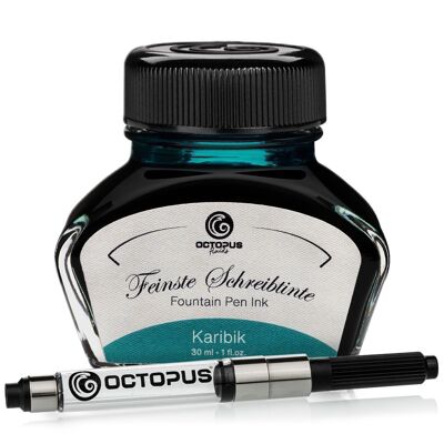 Writing ink Caribbean 30 ml with converter