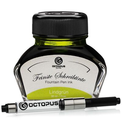 Writing ink lime green 30 ml with converter