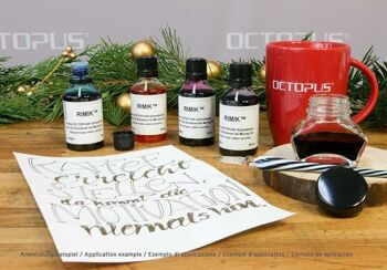 Encre d'écriture magenta pour RIMIK Rainbow Ink Mixing Kit 5