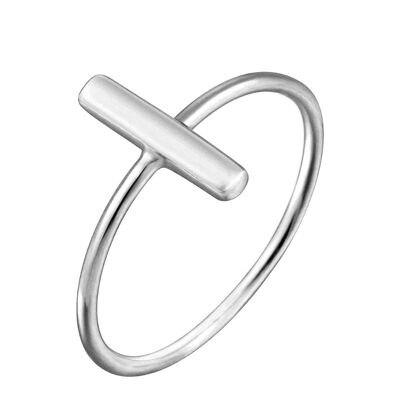 Silver ring - 14 - gold plated silver 7