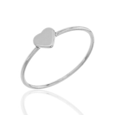 Silver ring - 14 - gold plated silver 15