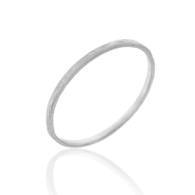 Silver ring - 14 - gold plated silver 33