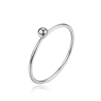 Silver ring - 16 - gold plated silver 26