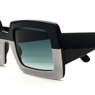 Gustavo Eyewear - G01 C02 - Black and Gray