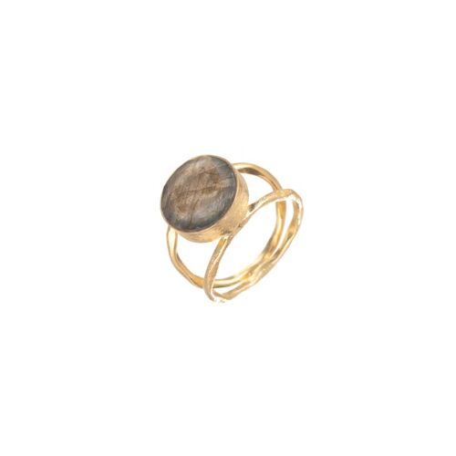 -Anillo plata   - plata rodiada - 16 -