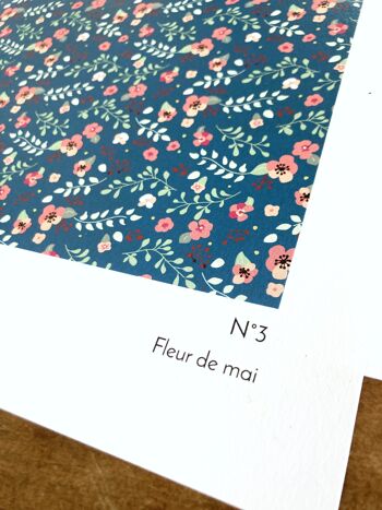 Affiche Fleur de mai A4 série limitée 2