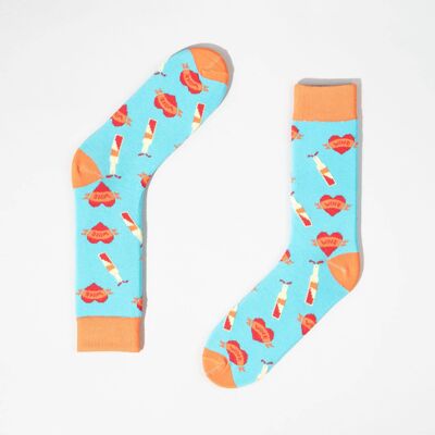 Chaussettes Sommelier - turquoise